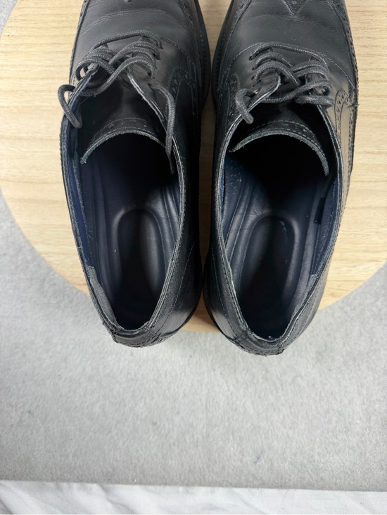 Cole Haan Men’s 10 M Black Leather Wingtip Derby Oxford Dress Shoes Brogue main image 6